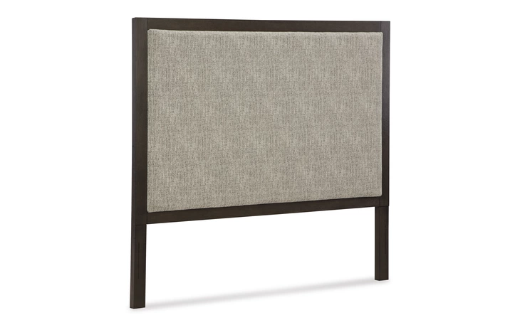 Burkhaus QUEEN UPH PANEL HEADBOARD ASHLEY Brown B984-57