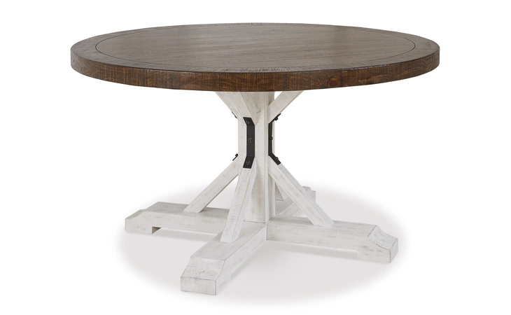 Valebeck ROUND DINING ROOM TABLE TOP ASHLEY Multi D546-50T
