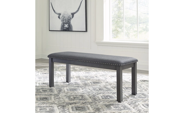 Myshanna UPHOLSTERED BENCH ASHLEY Gray D629-00