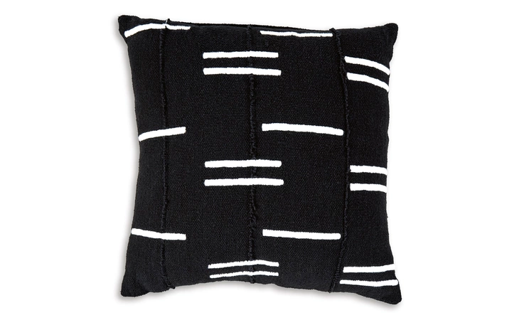 Abilena PILLOW/ABILENA/BLACK/WHITE ASHLEY Black/White A1000967P