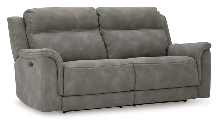 Next-Gen DuraPella 2 SEAT PWR REC SOFA ADJ HDREST ASHLEY Slate 5930147C