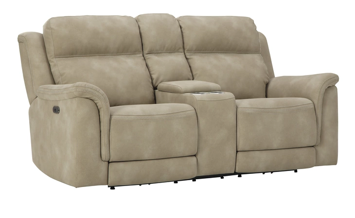 Next-Gen DuraPella PWR REC LOVESEAT/CON/ADJ HDRST ASHLEY Sand 5930218C