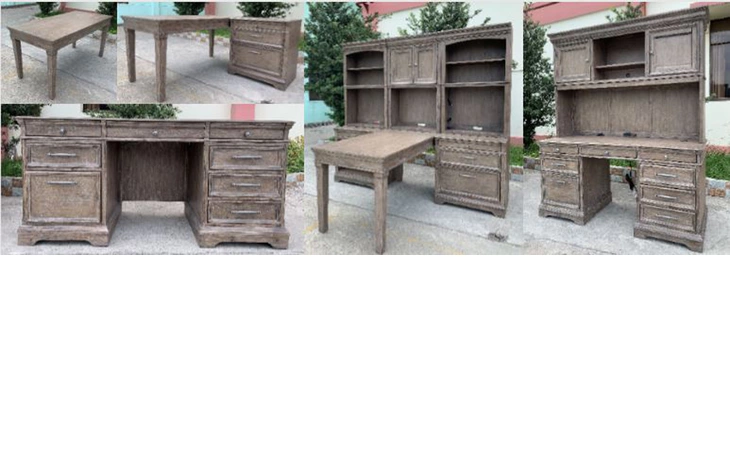 Janismore CREDENZA LEFT BASE ASHLEY Weathered Gray H776-22L