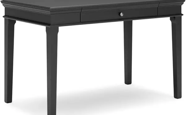 home office small leg desk ashley beckincreek black H778-10