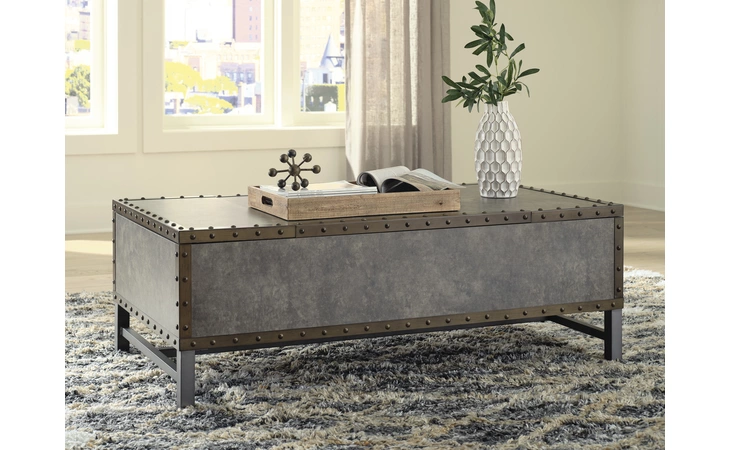 T973-9 Derrylin LIFT TOP COFFEE TABLE