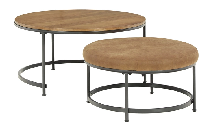 T163-22 Drezmoore NESTING COFFEE TABLES (2/CN)