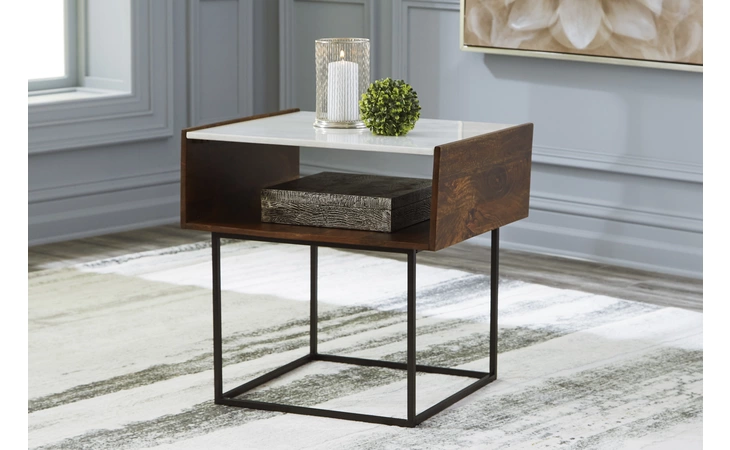 Rusitori RECTANGULAR END TABLE ASHLEY Multi T169-3