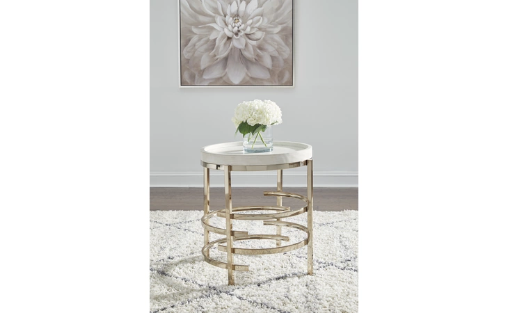 T171-6 Montiflyn ROUND END TABLE