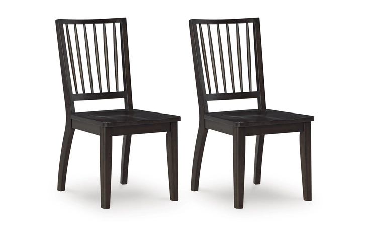 Charterton DINING ROOM SIDE CHAIR (2/CN) ASHLEY Two-tone D753-01