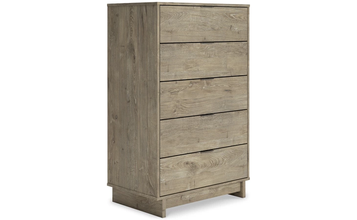 Oliah FIVE DRAWER CHEST ASHLEY Natural EB2270-245