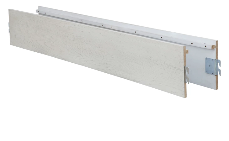 Robbinsdale TWIN/FULL BED RAILS ASHLEY Antique White B742-183