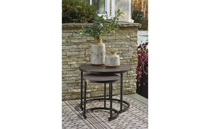 Ayla NESTING END TABLES (2/CN) ASHLEY Multi P020-716
