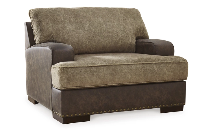 Alesbury CHAIR AND A HALF ASHLEY Chocolate 1870423