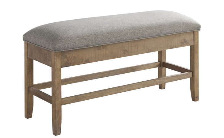 Aleeda STORAGE COUNTER UPH BENCH ASHLEY Brown D747-09
