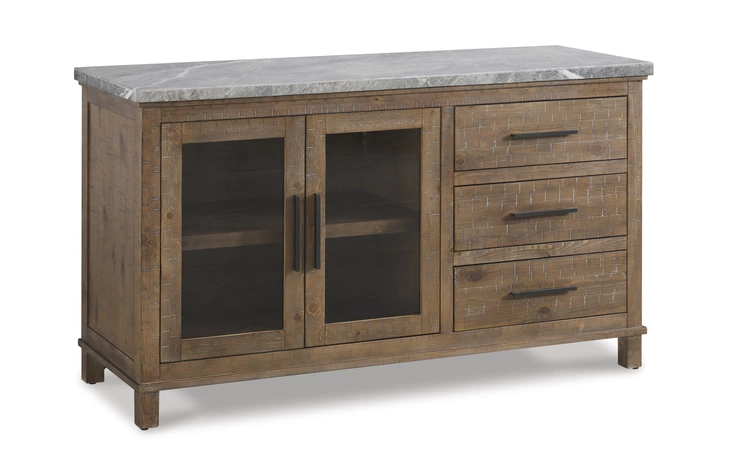 Aleeda DINING ROOM SERVER ASHLEY Brown D747-60