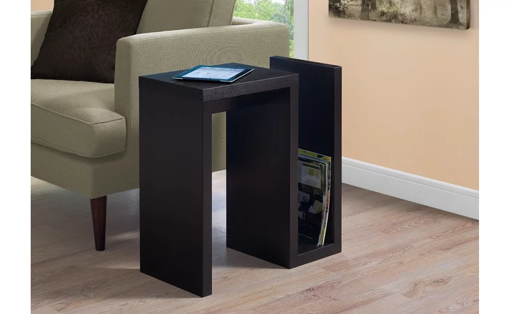 I2089 ACCENT TABLE - 24 H - ESPRESSO MONARCH SPECIALTIES  I2089