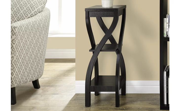 I2478 ACCENT TABLE - 32 H - ESPRESSO MONARCH SPECIALTIES  I2478