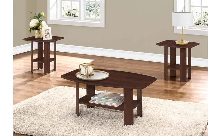 I7923P TABLE SET - 3PCS SET / CHERRY MONARCH SPECIALTIES  I7923P