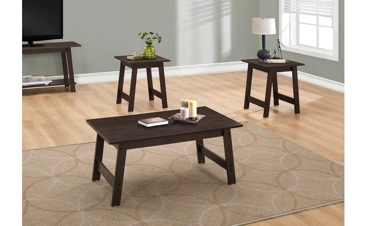 I7930P TABLE SET - 3PCS SET / ESPRESSO MONARCH SPECIALTIES  I7930P