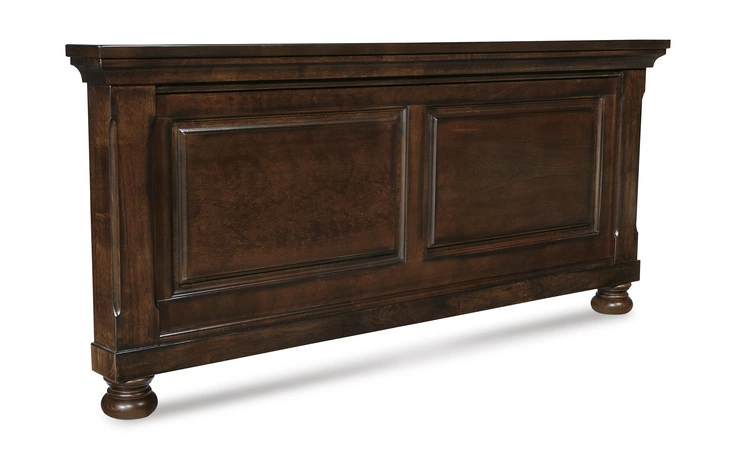 Porter QUEEN PANEL FOOTBOARD ASHLEY Rustic Brown B697-54