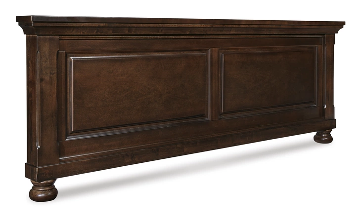 Porter KING/CAL KING PANEL FOOTBOARD ASHLEY Rustic Brown B697-56