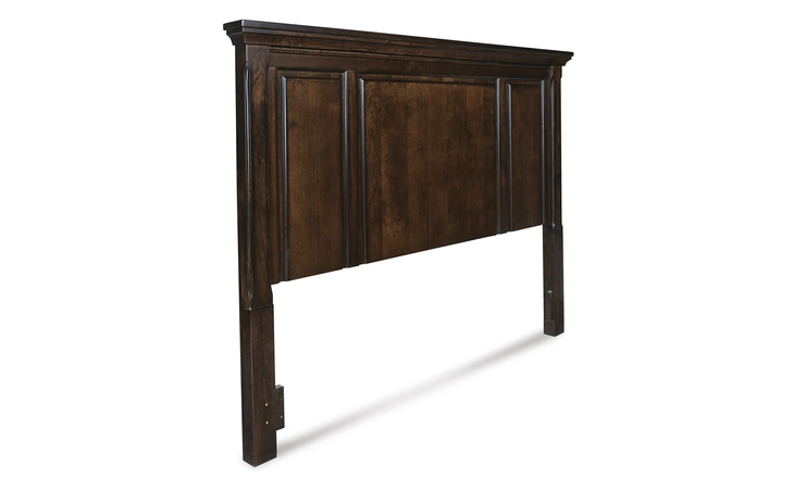 Porter KING/CAL KING PANEL HEADBOARD ASHLEY Rustic Brown B697-58