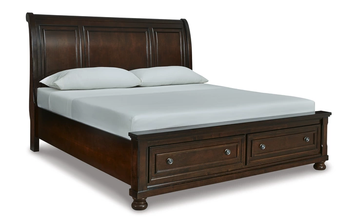 Porter KING SLEIGH RAILS ASHLEY Rustic Brown B697-99