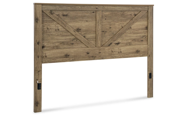 Shurlee KING CROSSBUCK PANEL HDBD ASHLEY Light Brown B2119-158