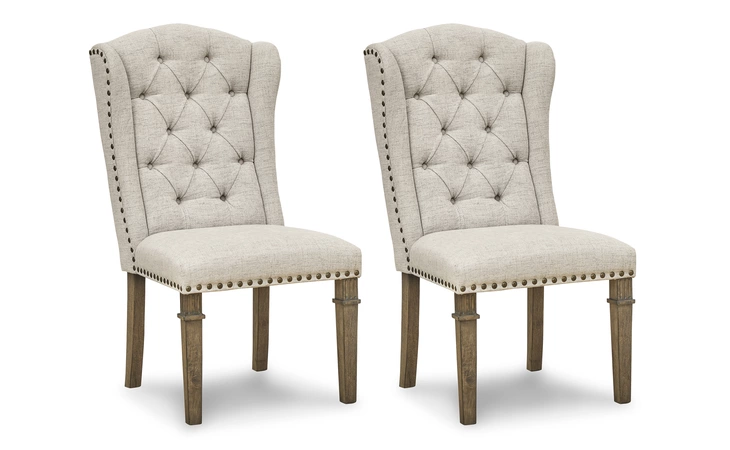 Markenburg DINING UPH SIDE CHAIR (2/CN) ASHLEY Brown D770-02