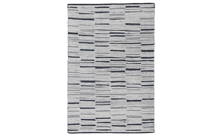 Pomfret MEDIUM RUG ASHLEY Black/Cream R405282