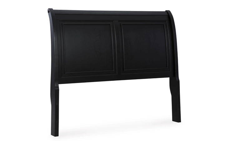 Chylanta QUEEN SLEIGH HEADBOARD ASHLEY Black B739-77