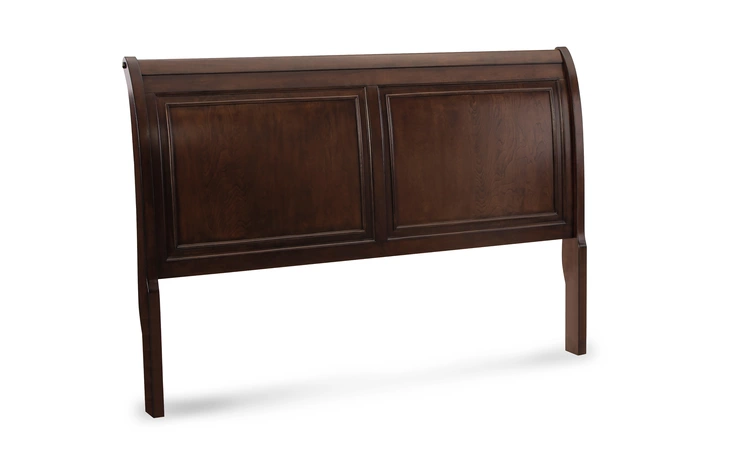 Brookbauer KING/CAL KING SLEIGH HEADBOARD ASHLEY Rustic Brown B767-78