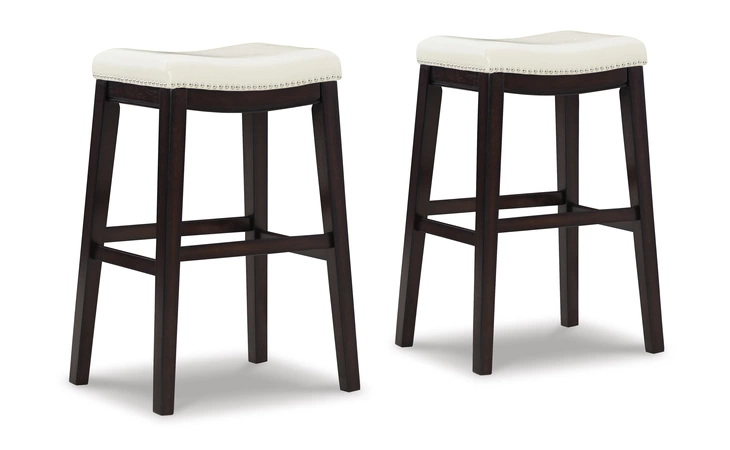 Lemante TALL UPH STOOL (2/CN) ASHLEY FURNITURE Dark Brown D270-230