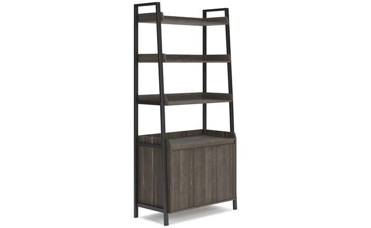 BOOKCASE ASHLEY Zendex Dark Brown H304-17