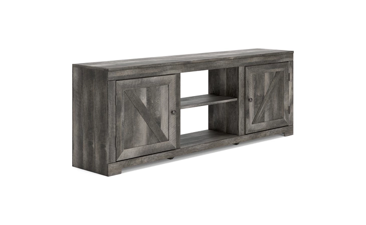Wynnlow LG TV STAND W/FIREPLACE OPTION ASHLEY Gray W440-168