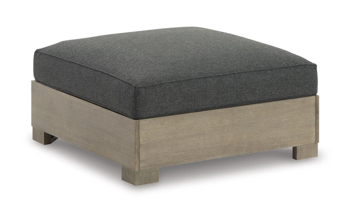 Citrine Park OTTOMAN WITH CUSHION ASHLEY Brown/Charcoal P660-814