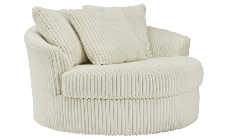 2110421 Lindyn Sectional OVERSIZED SWIVEL ACCENT CHAIR