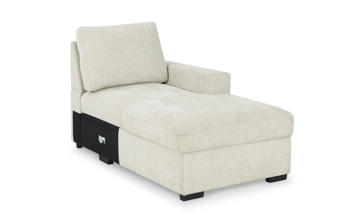 Millcoe RAF CORNER CHAISE W/STORAGE ASHLEY Linen 2660517