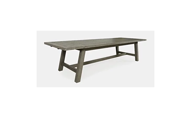 NATURE'S EDGE COLLECTION TRESTLE TABLE COUNTER HEIGHT W/(2) 12