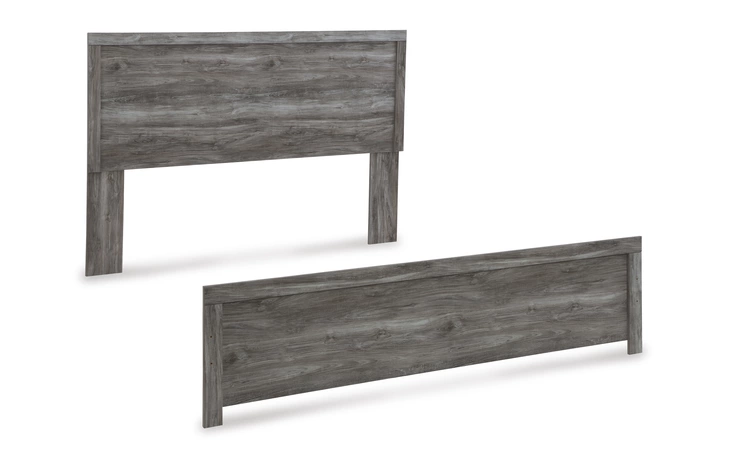 Bronyan KING PANEL HEADBOARD/FOOTBOARD ASHLEY FURNITURE Dark Gray B1290-72