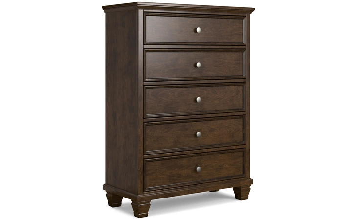 Danabrin FIVE DRAWER CHEST ASHLEY Brown B685-46