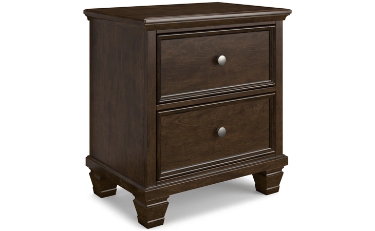 Danabrin TWO DRAWER NIGHT STAND ASHLEY Brown B685-92
