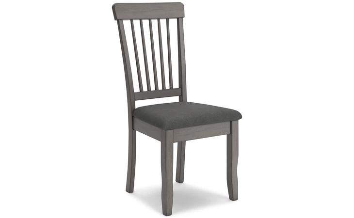 Shullden DINING UPH SIDE CHAIR (2/CN) ASHLEY Gray D194-01