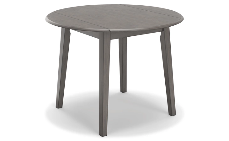 Shullden ROUND DRM DROP LEAF TABLE ASHLEY Gray D194-15