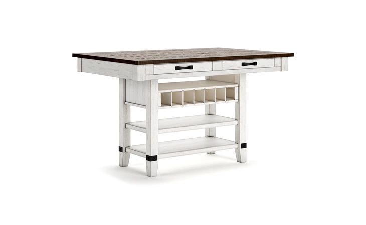 D546-32 Valebeck RECT DINING ROOM COUNTER TABLE