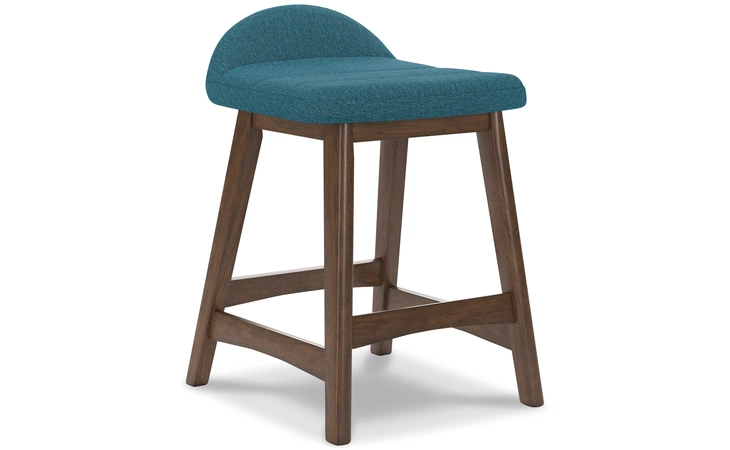 Lyncott UPHOLSTERED BARSTOOL (2/CN) ASHLEY Multi D615-324