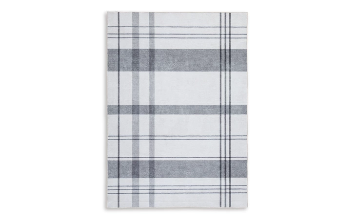 Kaidlow MEDIUM RUG ASHLEY Gray/Cream R405912