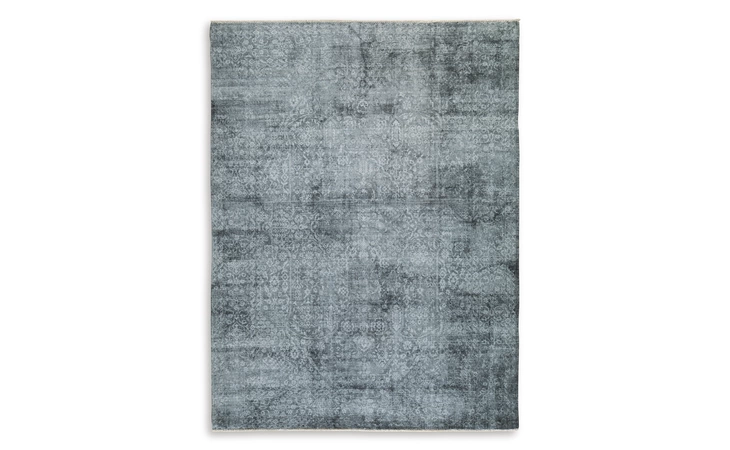 Rhysill MEDIUM RUG ASHLEY Teal R405982