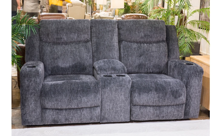Martinglenn DBL REC PWR LOVESEAT W/CONSOLE ASHLEY Ebony 4650496