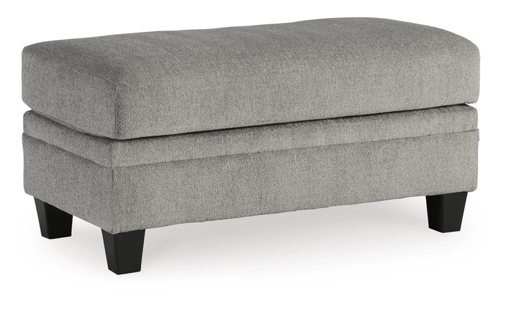 Davinca OTTOMAN ASHLEY Charcoal 3520414